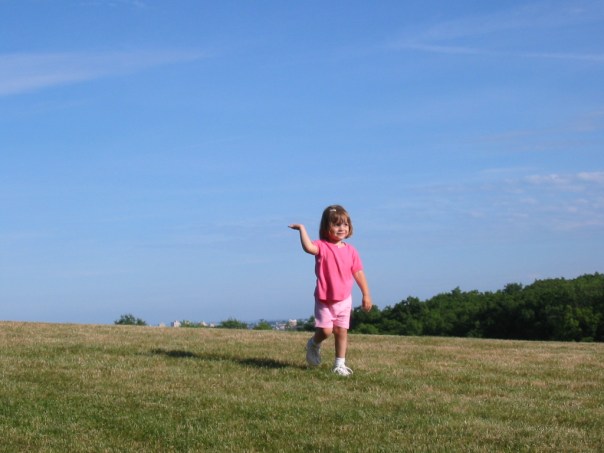 Abby at 12th hole, Mt. Hood